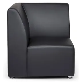 секция угловая chairman сити экокожа euroline, рогожка twist 850х770х770