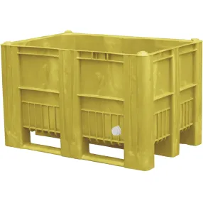 контейнер на 3 полозьях с сп 1, сплошной, п/э 740х1200х800, арт. c-box 1208 s (740) с сп1