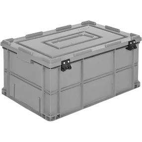 ящик сплошной, усиленное дно, с крышкой 300х600х400, арт. hp 4628 wl
