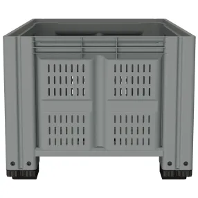 пластиковый контейнер ibox 1200х1000 (перфорированный, на полозьях) арт. 11.603.92.ре.с9