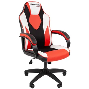игровое кресло chairman драйв 17, экокожа