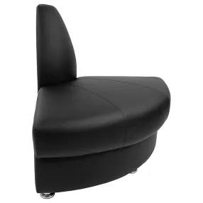 секция угловая (внешняя) chairman сити натуральная кожа consul 880х900х900