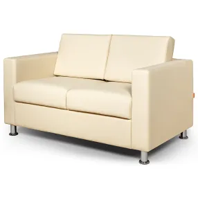 диван двухместный chairman симпл натуральная кожа consul 830х1360х830