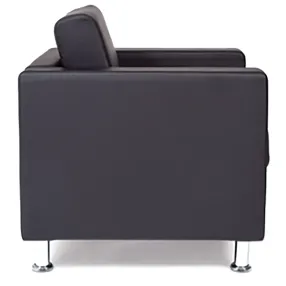 кресло chairman симпл искусственная шерсть kardif, рогожка fabio 830х820х830