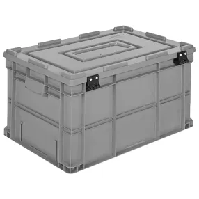 ящик сплошной, усиленное дно, с крышкой 345х600х400, арт. hp 4632 wl