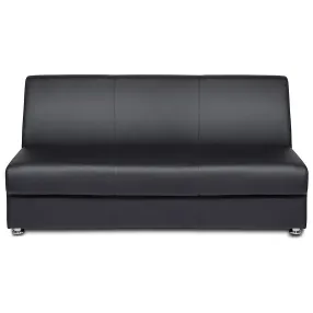 секция трехместная chairman сити искусственная шерсть kardif, рогожка fabio 850х1700х760