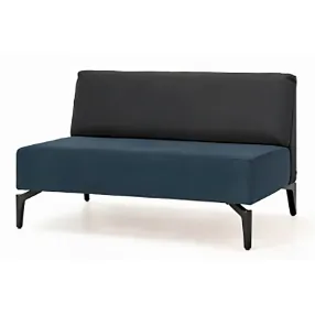 двухместный модуль chairman лайт натуральная кожа consul 800х1040х720
