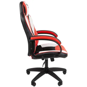 игровое кресло chairman драйв 17, экокожа