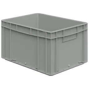 пластиковый ящик 400х300х220 (ес-4322) с гладким дном
