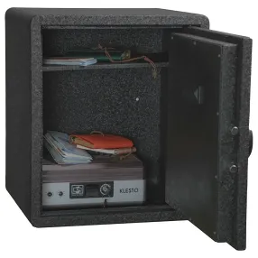 сейф с биометрическим замком klesto rs bio-65t