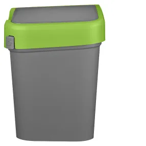 контейнер для мусора с крышкой, 25 литров 457х333х269, арт. smart bin 25