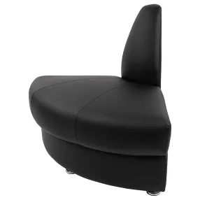 секция угловая (внешняя) chairman сити натуральная кожа consul 880х900х900