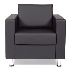 кресло chairman симпл искусственная шерсть kardif, рогожка fabio 830х820х830