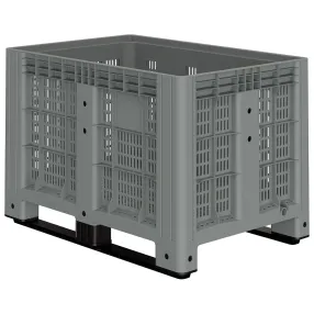 пластиковый контейнер ibox 1200х800 (перфорированный, на полозьях) арт. 11.602.92.ре.с9