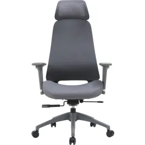 кресло эргономичное ant grey (ант грэй) ткань