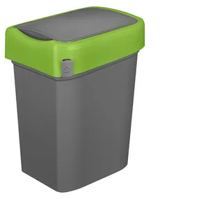 контейнер для мусора с крышкой, 10 литров 345х245х196, арт. smart bin 10