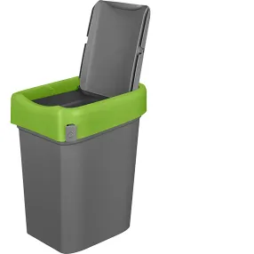 контейнер для мусора с крышкой, 25 литров 457х333х269, арт. smart bin 25