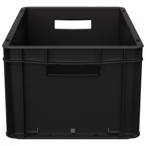 пластиковый ящик 400х300х220 (ес-4322) с гладким дном