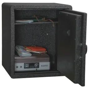 сейф с биометрическим замком klesto rs bio-50