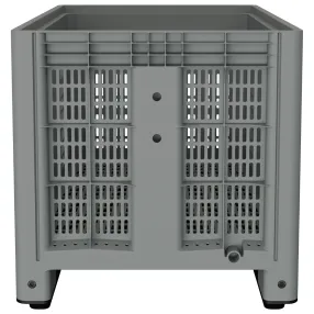 пластиковый контейнер ibox 1200х800 (перфорированный, на полозьях) арт. 11.602.92.ре.с9