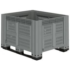 пластиковый контейнер ibox 1200х1000 (перфорированный, на полозьях) арт. 11.603.92.ре.с9