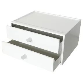 мини-комод garnelle sd-d2 органайзер металлический 2 ящика