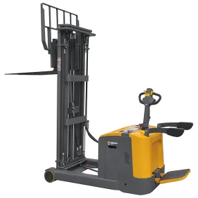 штабелер самоходный cqd20r (2000 кг; 4,5 м; 24в / 280ач, pv, eps) смартлифт (smartlift)