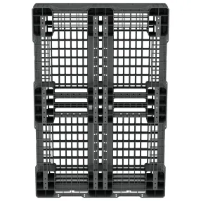 усиленный перфор. поддон на 3 полозьях усиленный 2 трубами 1200x800x150 арт. 02.117.91.pef.s.t206