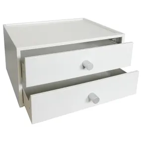 мини-комод garnelle sd-d2 органайзер металлический 2 ящика