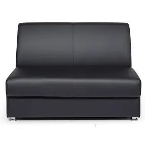 секция двухместная chairman сити натуральная кожа consul 850х1180х760