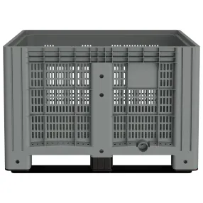 пластиковый контейнер ibox 1200х800 (перфорированный, на полозьях) арт. 11.602.92.ре.с9