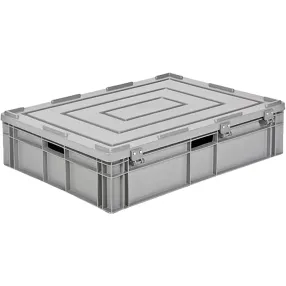 ящик сплошной, усиленное дно, открытые ручки, с крышкой 250х800х600, арт. ax 8622 wl